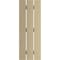 Ekena Millwork Rustic Three Board Spaced Board-n-Batten Pecky Cypress Faux Wood Shutters, 17 1/2"W x 76"H SHUBSS17X76PCPR - alternate 15